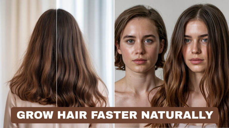 How to Grow Hair Faster Naturally at Home