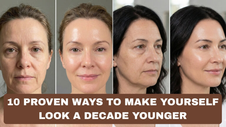 10 Proven Ways to Make Yourself Look a Decade Younger