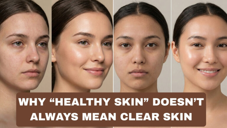Why “Healthy Skin” Doesn’t Always Mean Clear Skin