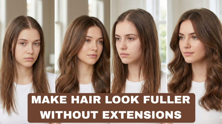 How to Make Hair Look Fuller Without Extensions