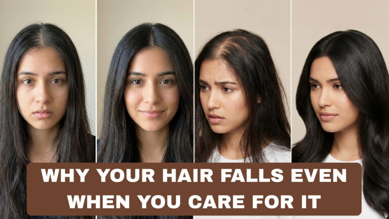 Why Your Hair Falls Even When You Care for It