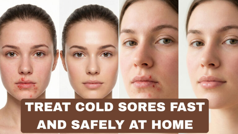 How to Treat Cold Sores Fast and Safely at Home