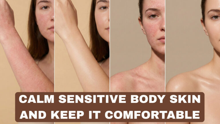 How to Calm Sensitive Body Skin and Keep It Comfortable