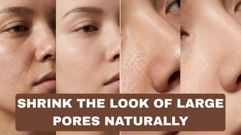 How to Shrink the Look of Large Pores Naturally